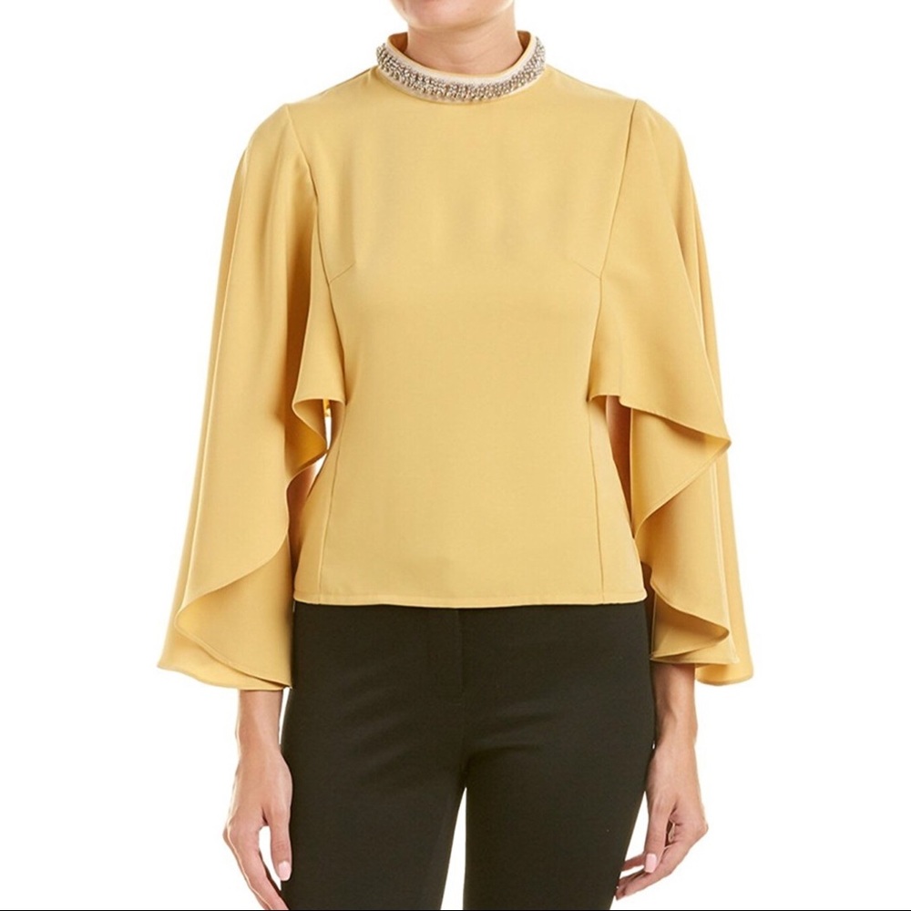 GRACIA WING STYLE JEWELED TOP